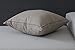 Jepeak Cotton Linen Blend Throw Pillow Cover Square Decorative Burlap Pillowcase Cushion Cover for Sofa - 24