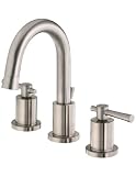 Schon SCL600SN Ulm Widespread Lavatory Faucet, Satin Nickel