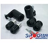 Shogun 3 Piece Crash Kit - Black - Yamaha R6 - Fits Years: 2008 to 2011 Fits Years 2008 to 2011