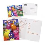 Party Supplies - Backyardigans Invitations & Thank-You Postcards (8 each)