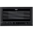 Sharp R-1210 1-1/2-Cubic-Foot 1100-Watt Over-the-Counter Microwave, Black