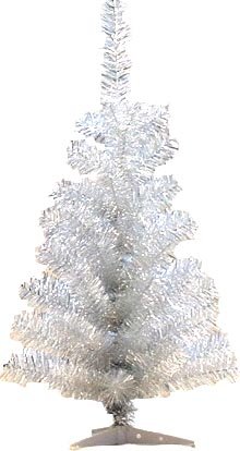 HAB & GUT (XM021) Weihnachtsbaum SILBER 30 cm
