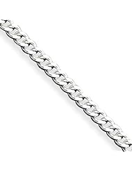 Sterling Silver 3mm Curb Chain 24 Inches