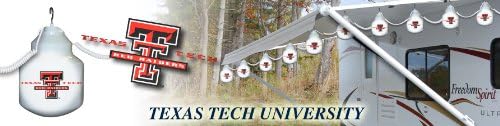 Polymer Products LLC NCAA-TTU317404 Texas Tech University Six Globe String Light Set