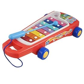  Toddler Babies Hand Knock Serinette Music Maker Musical Instrument Toy