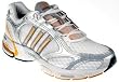 Adidas Mens AdiFusion MC White/Metallic Silver/Orange Running