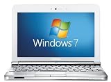 Toshiba NB200-12R 10.1-Inch Netbook (Atom N280 1.66GHz, 1 GB RAM, 250 GB HDD, 9 Hour Battery, Windows 7 Starter Edition, White)