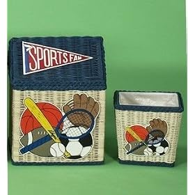 Giftmark LH400SWB400DS Sports Hamper and Waste Paper Basket
