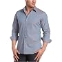 Claiborne by John Bartlett Men's Airforce Chambray Woven Shirt