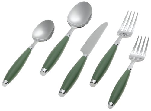 Fiesta Shamrock 5-Piece Flatware Set, Service for 1