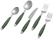 Fiesta Shamrock 5-Piece Flatware Set, Service for 1