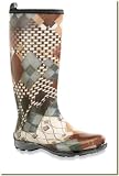 Kamik - Women's Brown Diamonds Rain Boots