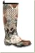 Kamik - Women's Brown Diamonds Rain Boots