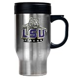 Louisiana State Tigers 16oz Stainless Steel Travel Mug
