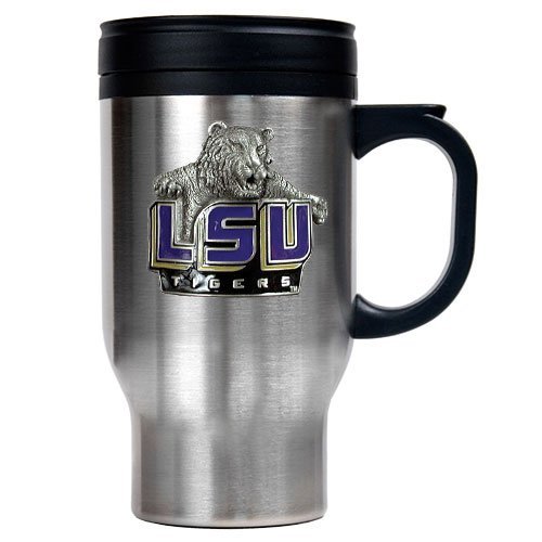 NCAA 16-Ounce Stainless Steel Travel Mug
