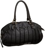 Latico Nappa Candy Stripe Top Zip Satchel