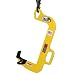 Vestil CH-10-12 Steel Overhead Coil Hook with Yellow Powder Coat, 1000 lbs Lifting Capacity, 12" Maximum Coil Width