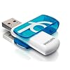Philips FM 16 FD 05 B/00 USB-Stick 16 GB (MLC Nand Flash-Speicher, original Handelsverpackung, USB 2.0) wei�/blau