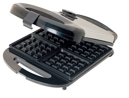 VillaWare V5800 Moderno Classic 4-Square Waffle Maker