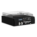ION Audio CD Plattenspieler mit integriertem CD-Brenner schwarz