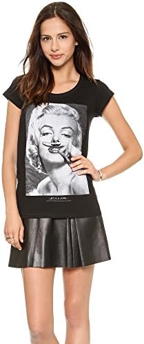 ElevenParis Women's Marilyn Tee, Black, Large