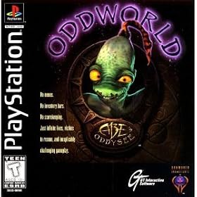 Oddworld - Abe's Oddysee - Platinum (PS)