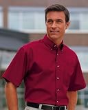 Port Authority Men's Big Short-Sleeve Twill Dress Shirt. S500T