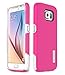 Galaxy S6 Case,TOTU [Shock proof] Soft Interior Scratch Resistant Dual-Layer Protective S6 case for Samsung Galaxy S6 (2015),PINK