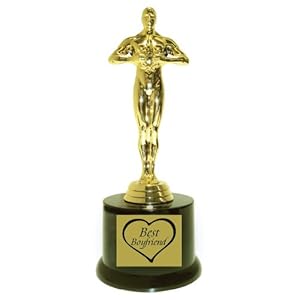 Best Boyfriend with Heart - Hollywood Award with Gift Box