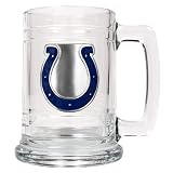 Indianapolis Colts - NFL 15oz Glass Tankard (Primary Logo)