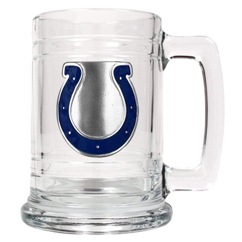 Indianapolis Colts - NFL 15oz Glass Tankard (Primary Logo)