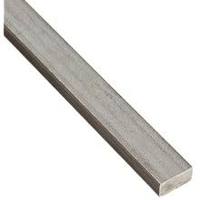 304 Stainless Steel Key Stock, Unpolished (Mill) Finish, Standard Tolerance, Inch, Meets ASTM A276 Specifications