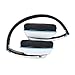 AncStudio Wireless Bluetooth Headphone Headset noise cancelling NFC pairing Mic hands free calling Stereo Headphone (White)
