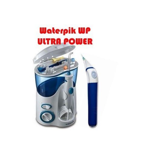 Jet dentaire et Hydropulseur WATERPIKWP100 ULTRABLANC BLEU