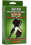 Trenro RCA Audio Cable Adapter for XBOX 360 + Slim
