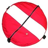 Complete Cordura® Nylon Inner Tube Float Assembly with 14 x 18 Dive Flag & Staff (Production Flaw, Please see Description)