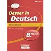 Besser in der Sekundarstufe I - Deutsch - Gymnasium: 8. Schuljahr - �bungsbuch mit separatem L�sungsheft (24 S.)
