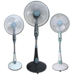 Ventilator, Standventilator 40cm wei�/grau