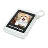 Digital Photo Frame Keychain 1.5" LCD Picture Album - Silver