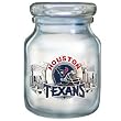 Houston Texans Logo'd Candy Jar - NFL Football Fan Shop Sports Team Merchandise