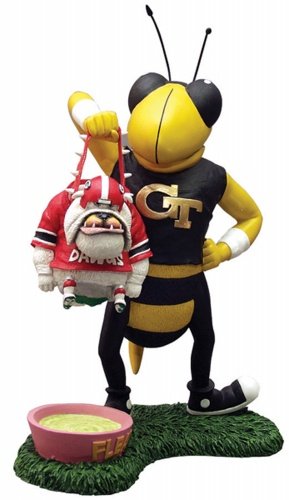 The Memory Company Georgia Tech Lester Single Choke Rivalry Figurine COL-GT-077