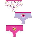 Sous-vêtement/culottes Little Miss en 100% coton pour filles (lot de 3)
