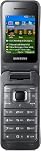 Samsung C3560 Klapphandy (5,5 cm (2,2 Zoll) TFT-Display, 2 Megapixel Kamera, EDGE, USB 2.0) metallisch schwarz