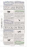 Classifieds Sticker - Scrapbooking