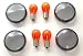 2002 UP Harley Sportster XL Smoke Turn Signal Lens