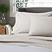 Amazon Brand – Pinzon 300-Thread-Count Percale Sheet Set - Twin, Ivory