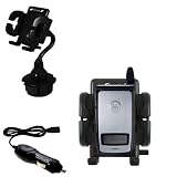 Nextel i830 Auto Cup Holder with Car Charger - Uses Gomadic TipExchange