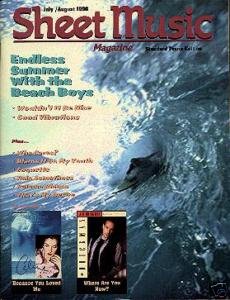 Sheet Music Magazine, July/August 1996 (Vol 20, #4) ~ Endless Summer With the Beach Boys
