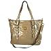 COACH CHELSEA LARGE PATENT LEATHER CONVERTIBLE SHOULDER STRAP HANDBAG PUTTY 14022
