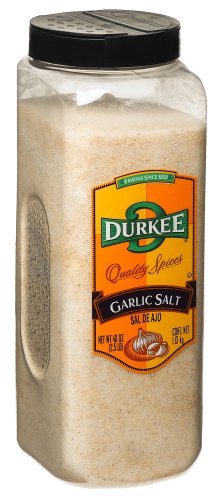 Durkee Garlic Salt, 40-Ounce Containers (Pack of 2) by Durkee